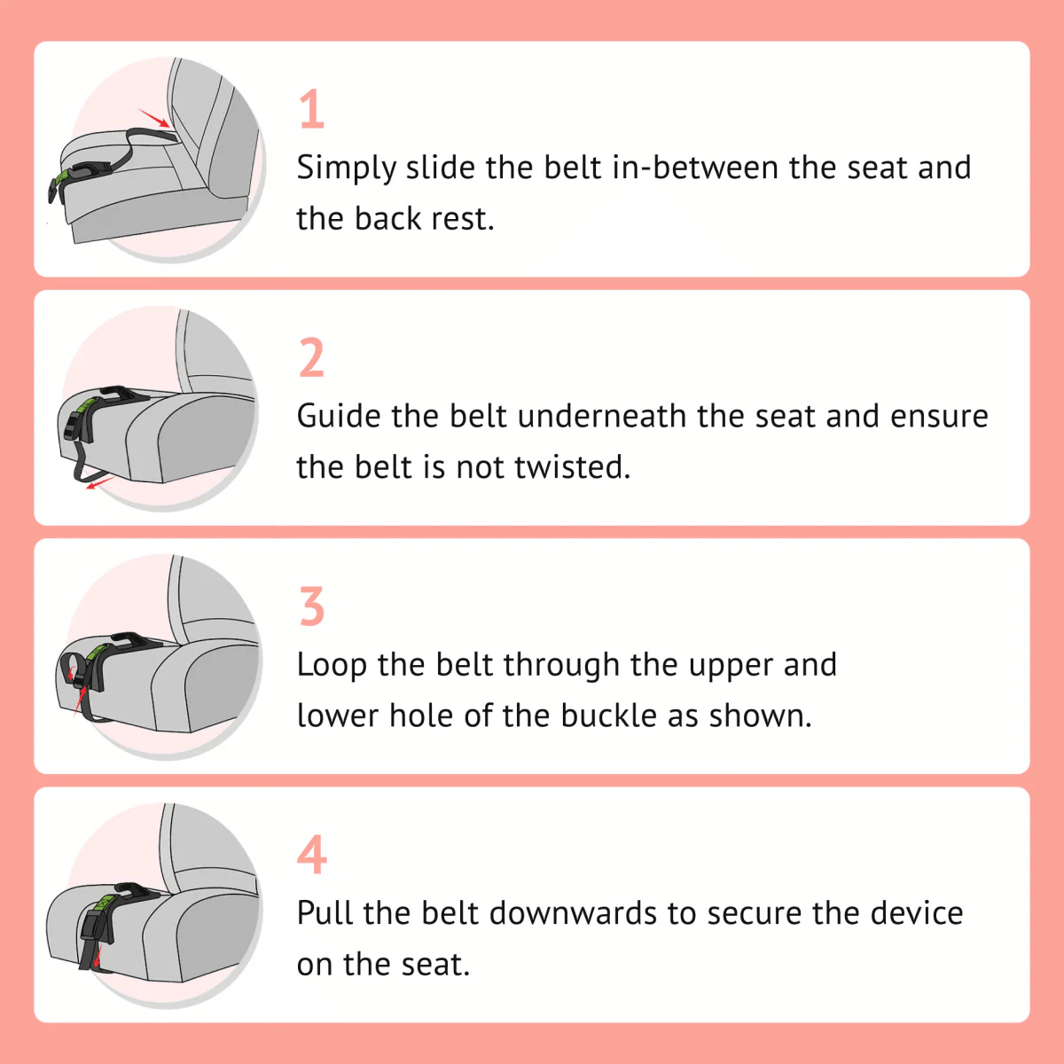 Pregnancy Safety Belt